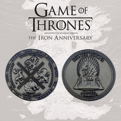Fanattik Game of Thrones Limited Edition 10th Anniversary Medallion
