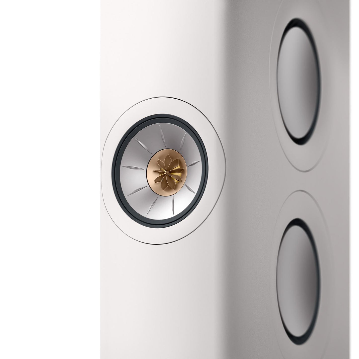 KEF LS60 Wireless Hifi Speakers Pair (Mineral White)