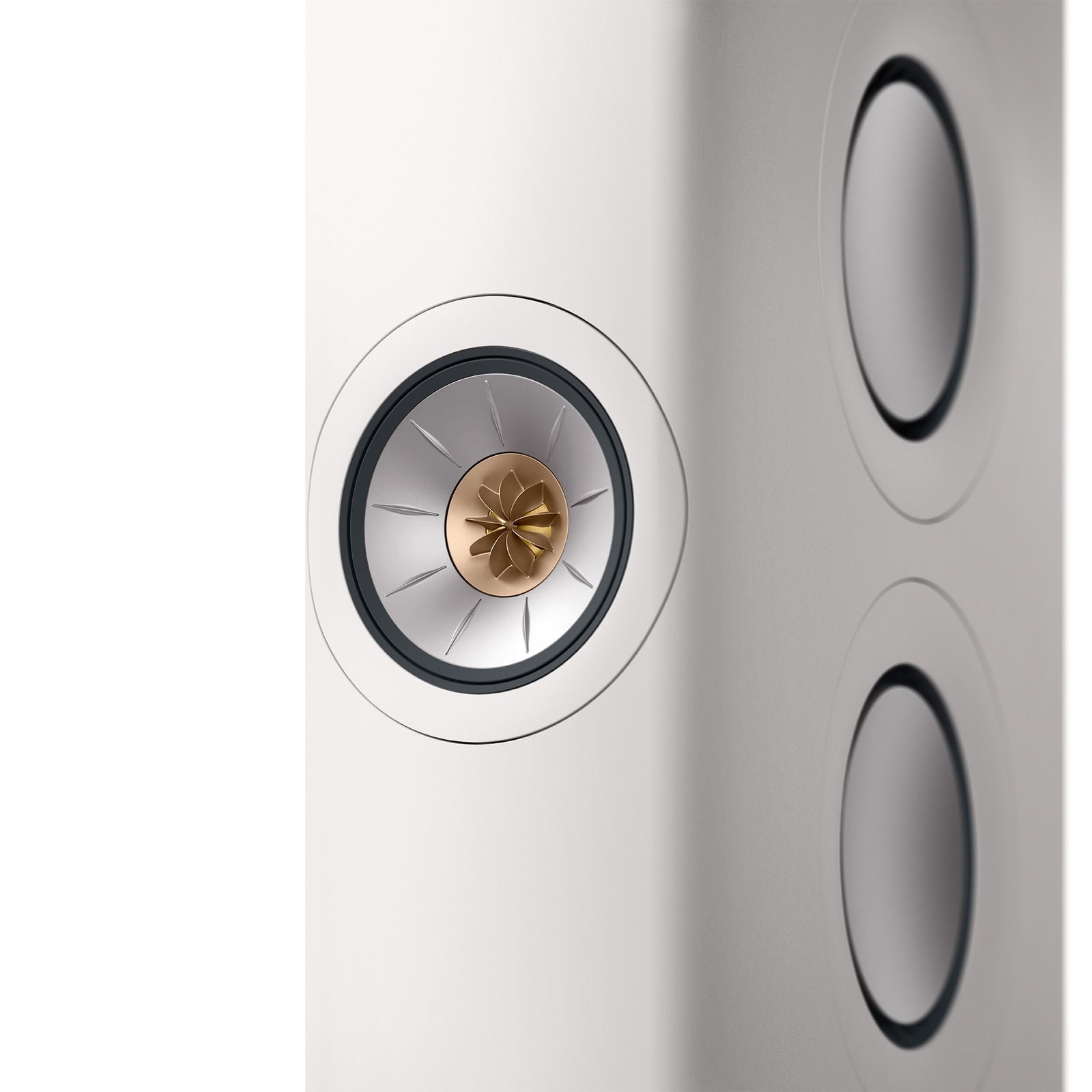 KEF LS60 Wireless Hifi Speakers Pair (Mineral White)