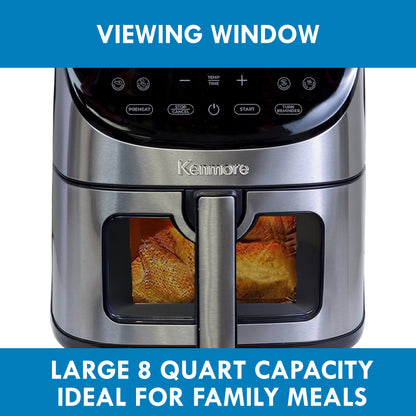 Kenmore Air Fryer 7.8L Stainless Steel