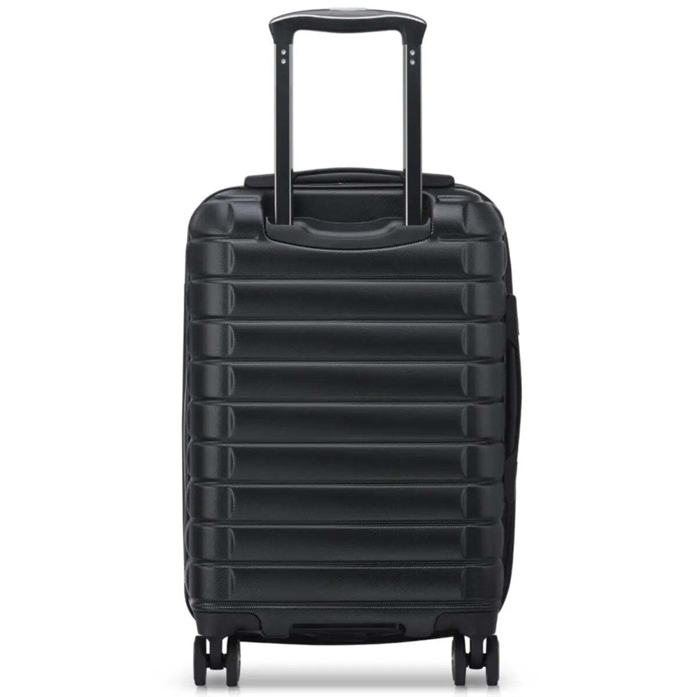 Delsey Shadow 5.0 - 55 cm Expandable Cabin Suitcase - Black