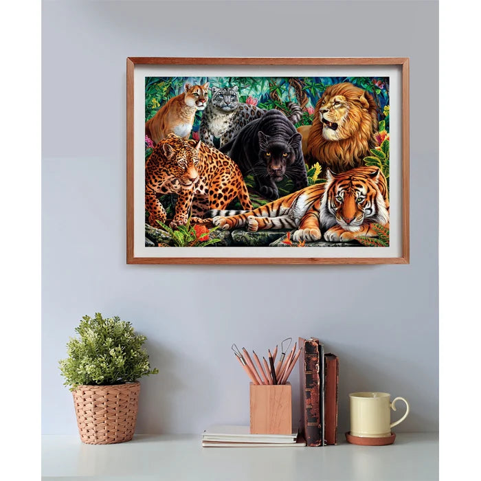 Clementoni 500-Pieces Wild Cats Puzzle