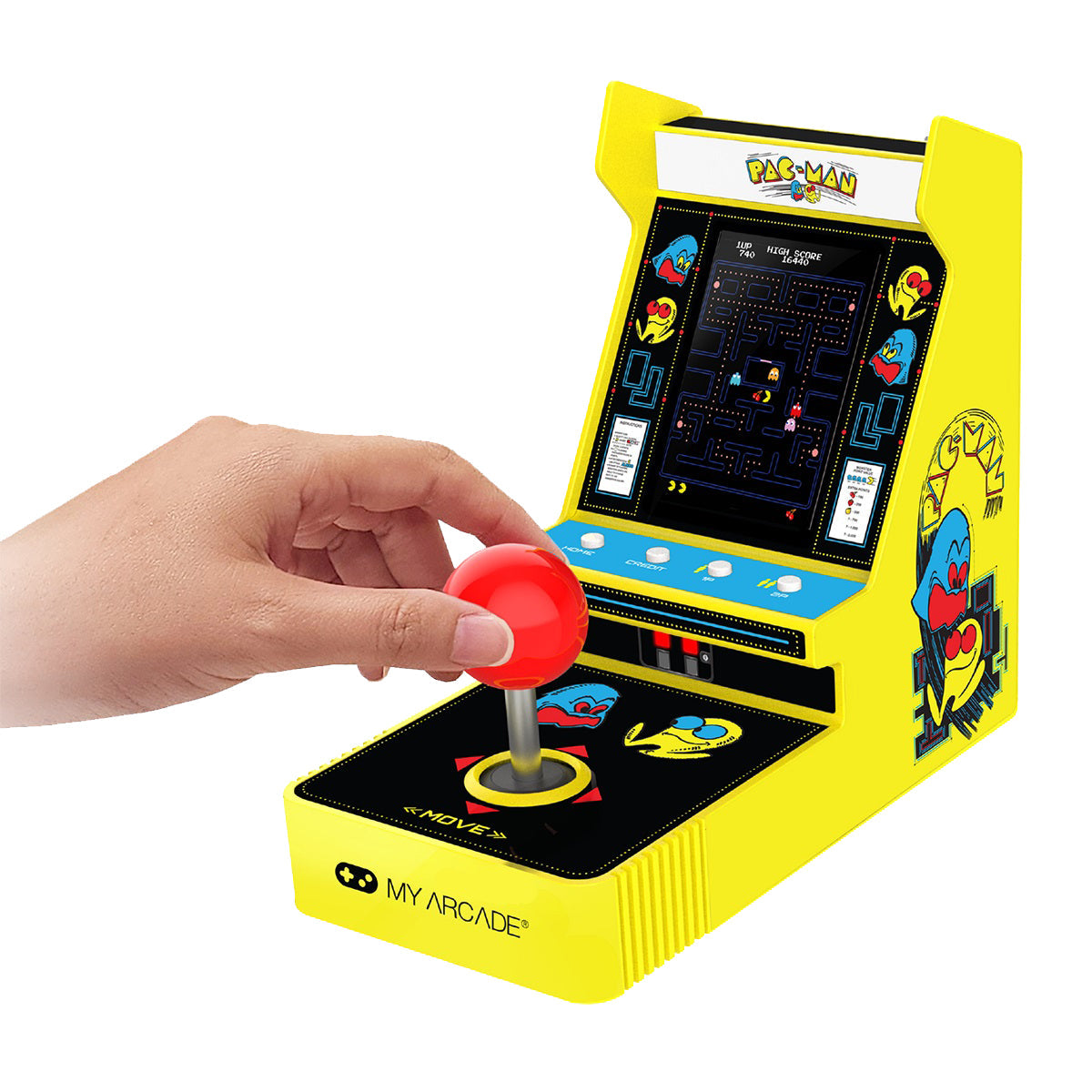 My Arcade PAC-MAN Retro Aracde Joystick Player - Retro Hand Held Gaming