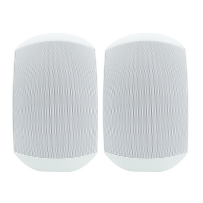 Weconic Waterproof Outdoor Wall Mount Speakers (White)