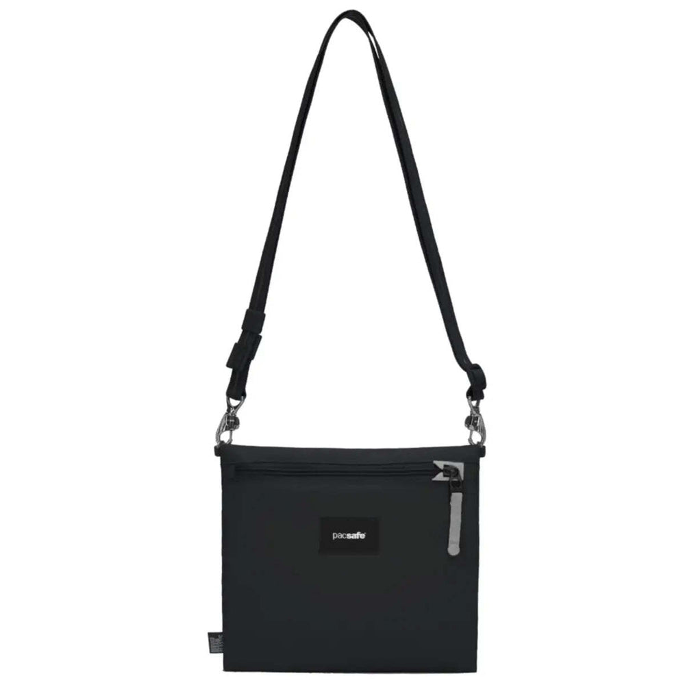 Pacsafe Go Anti-Theft Crossbody Pouch - Jet Black