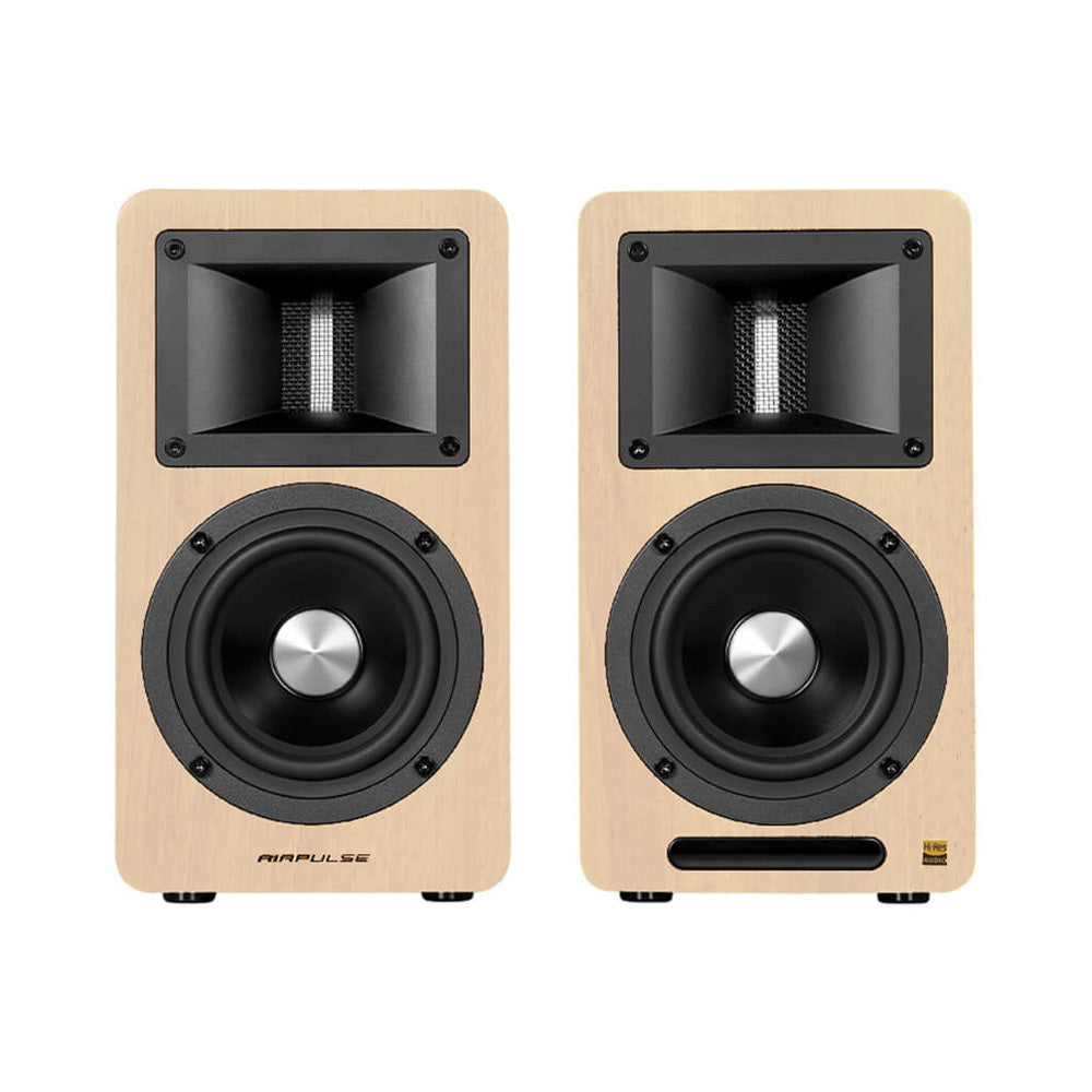 Airpulse A80 Active Bookshelf Speaker System (Pine)