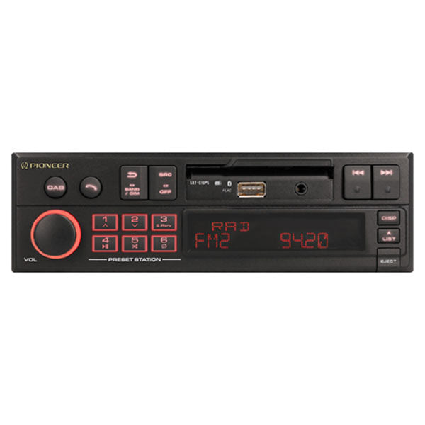Pioneer SXT-C10PS RETRO Style BT/USB Car Stereo