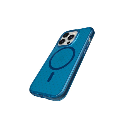 Tech21 Evo Check Phone Case for iPhone 14 Pro (Classic Blue)