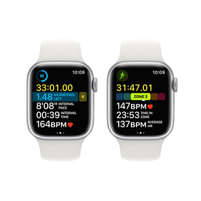 Apple Watch Series 8 41mm Silver Aluminium Case GPS