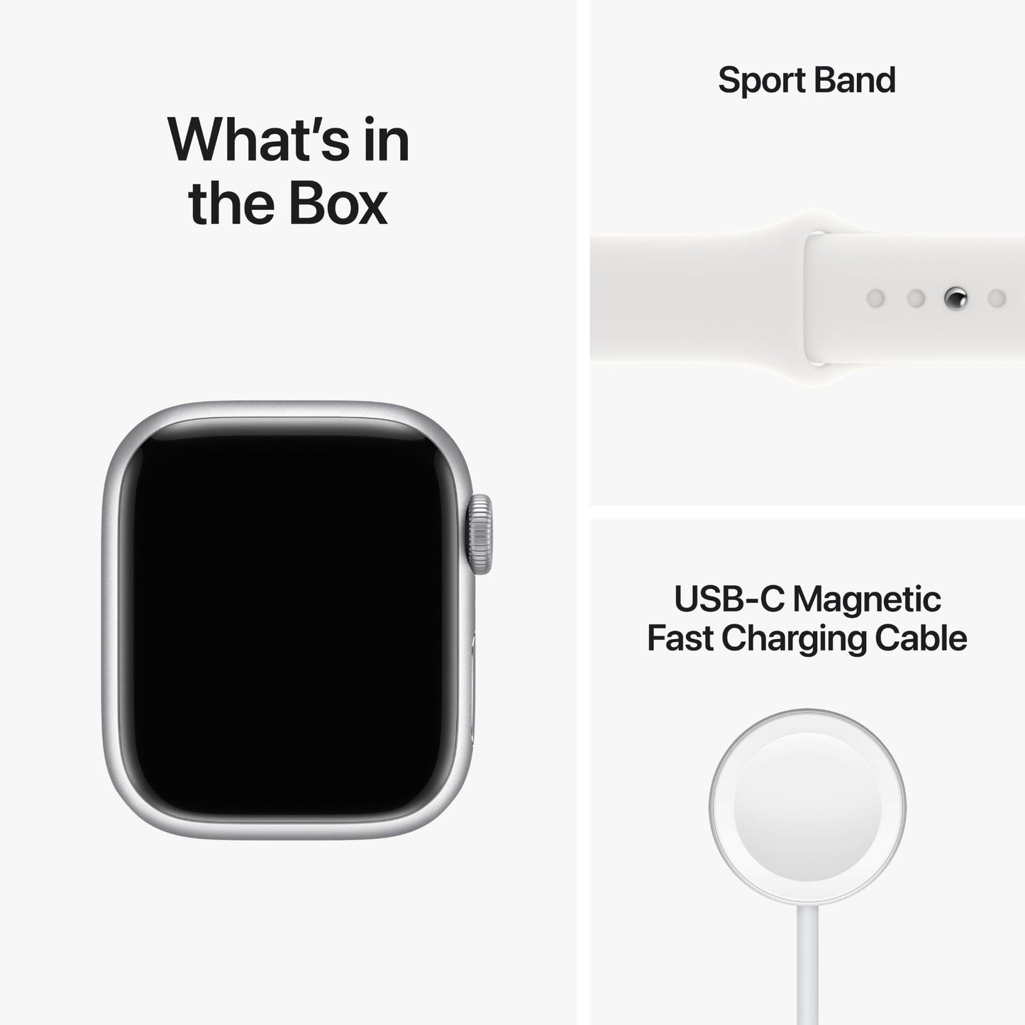 Apple Watch Series 8 41mm Silver Aluminium Case GPS