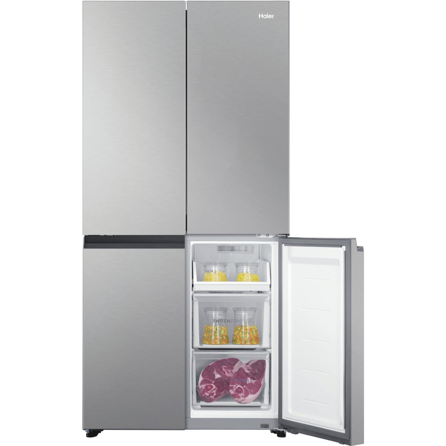Haier HRF530YS 463L Quad Door Fridge (Satina)