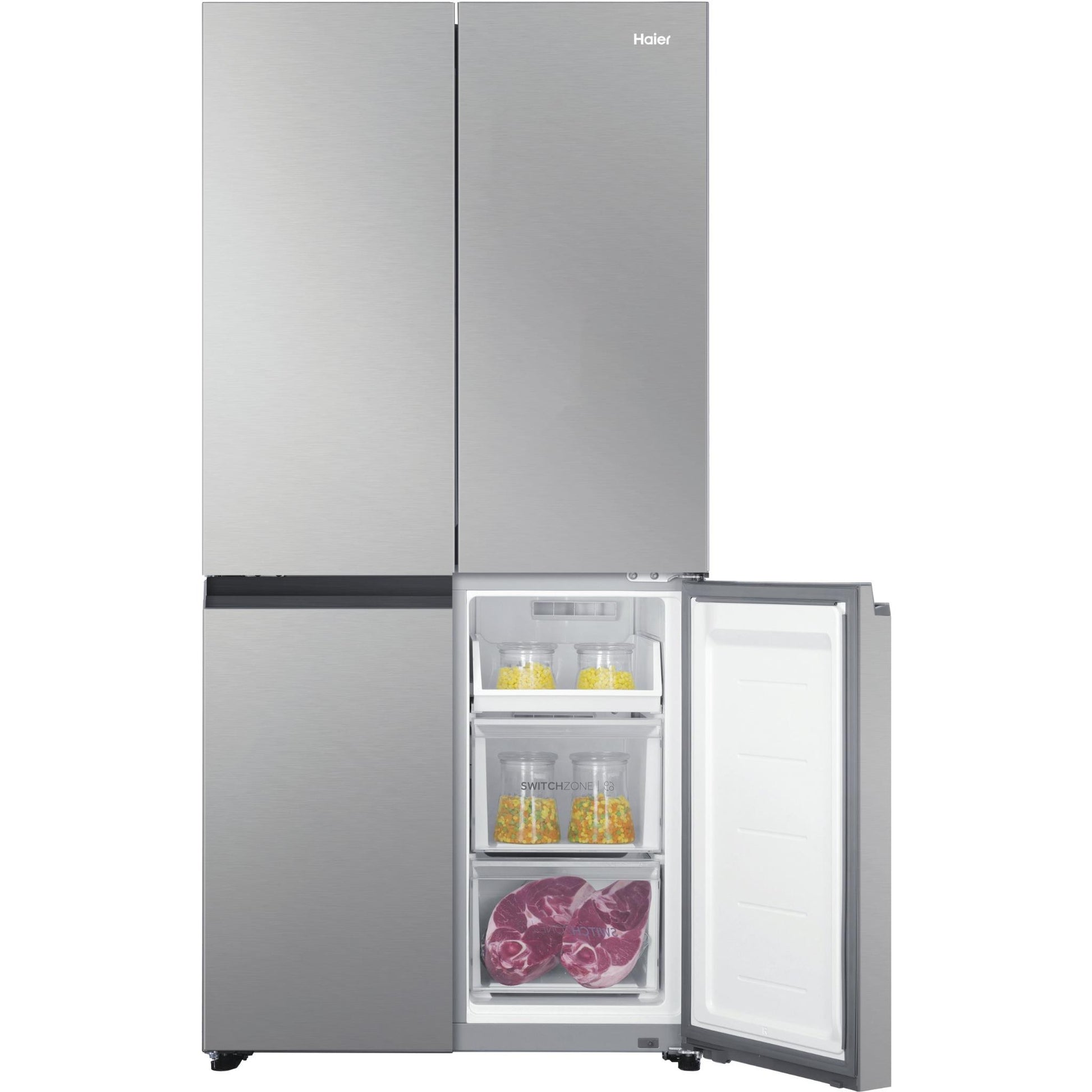 Haier HRF530YS 463L Quad Door Fridge (Satina)