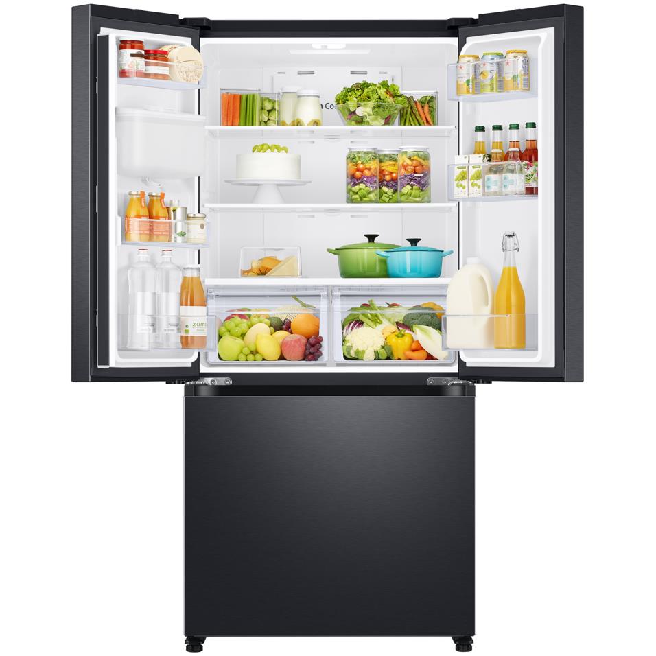 Samsung SRF5300BD 495L French Door Fridge (Matte Black)