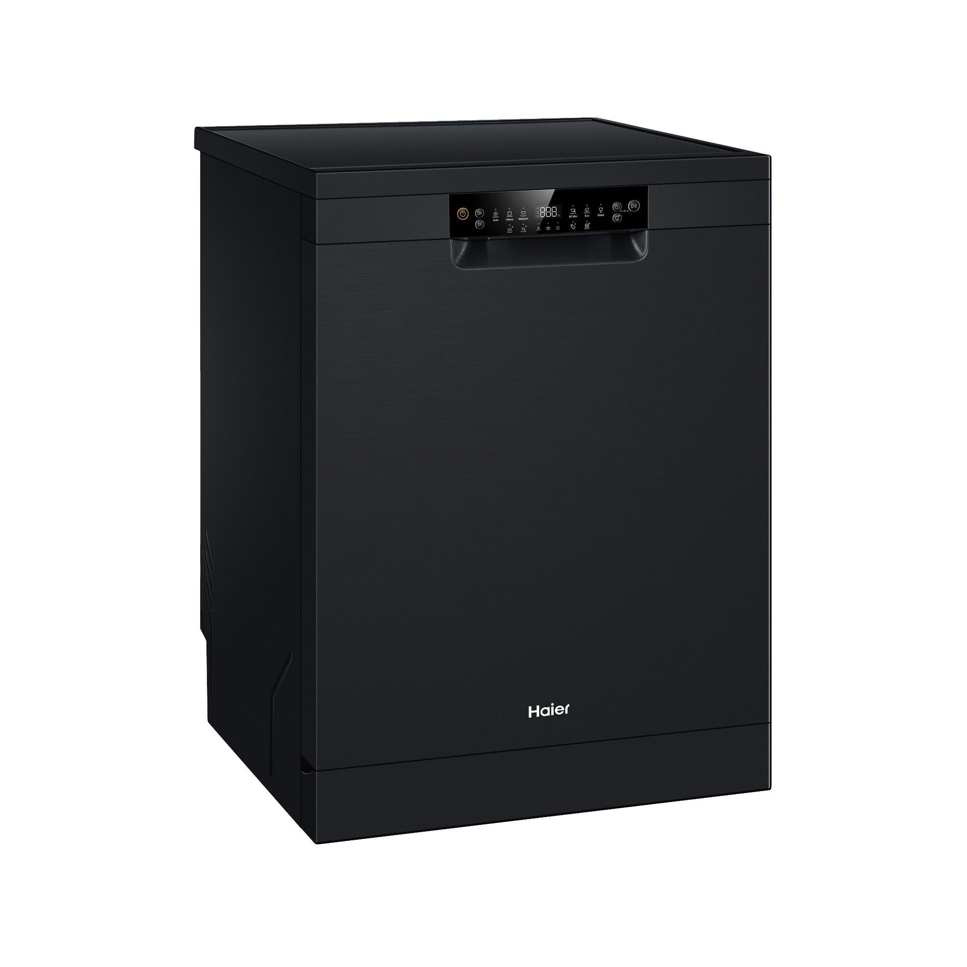 Haier HDW15F2B1 15-Place Setting Freestanding Dishwasher (Black)