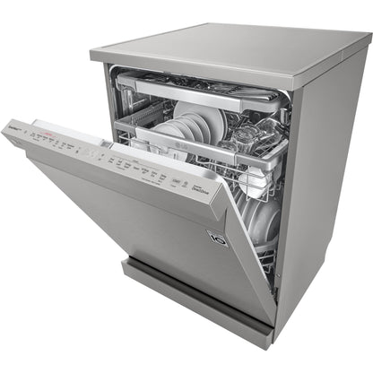 LG XD3A25PS 15-Place Setting Freestanding Dishwasher (Platinum Steel)