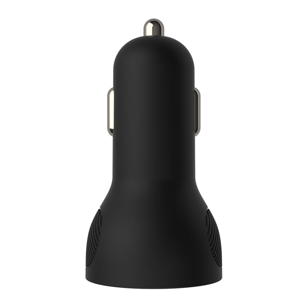 EFM 60W Dual Port Car Charger with Power Delivery & PPS (Black)