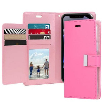 Goospery Rich Diary for iPhone 16 - Hot Pink