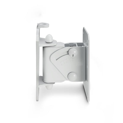 Gravity SPWMBS20B Tilt and Swivel Steel Wall Mount Holder For Speaker 20KG (White)