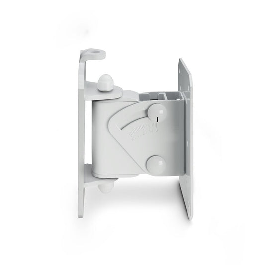 Gravity SPWMBS20B Tilt and Swivel Steel Wall Mount Holder For Speaker 20KG (White)