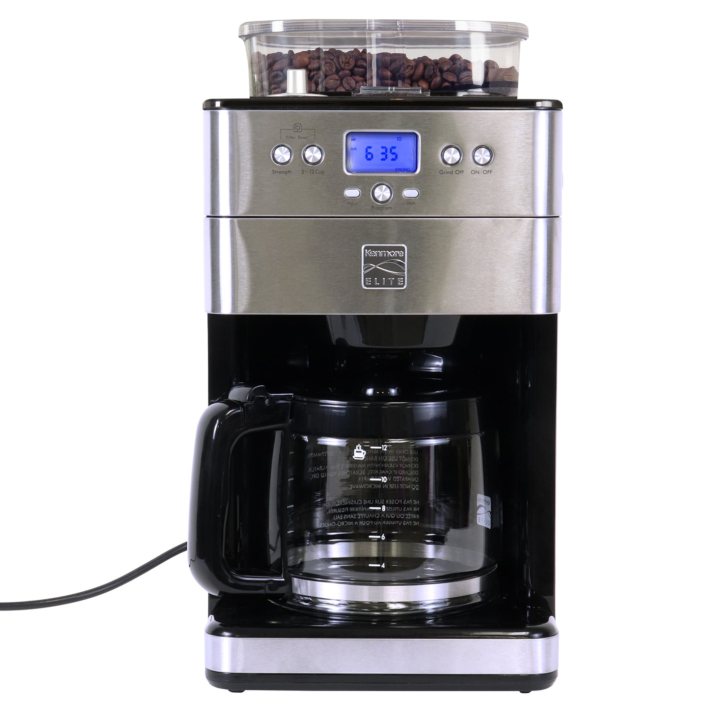 Kenmore Drip Coffee Machine With Grinder