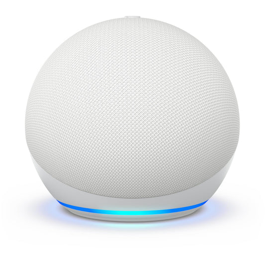 Amazon Echo Dot  Smart Speaker & Alexa 5th Gen (Glacier White)