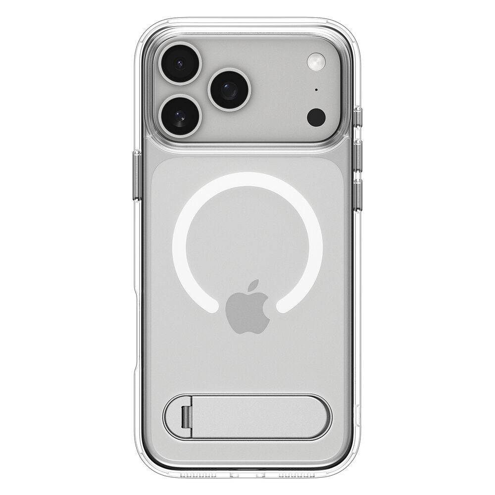 SPIGEN Ultra Hybrid Kickstand MagSafe Case for iPhone 17 Pro Max (Clear White)