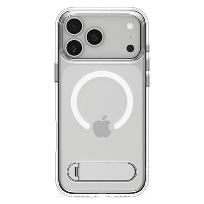 SPIGEN Ultra Hybrid Kickstand MagSafe Case for iPhone 17 Pro Max (Clear White)