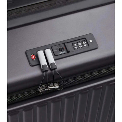 Delsey Securtime Zip 66 cm Top Opening 4-Wheel Expandable Suitcase - Anthracite