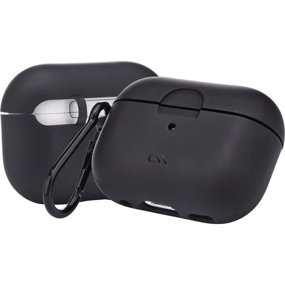 Case-Mate Tough Case with Carabiner Clip for AirPods Pro 1st/2nd Gen (Black)