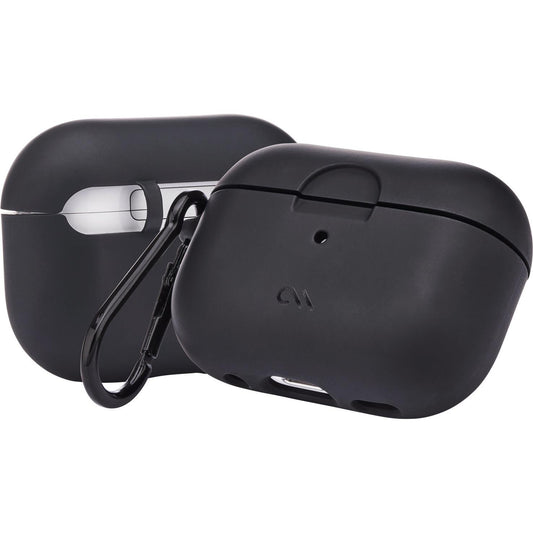 Case-Mate Tough Case with Carabiner Clip for AirPods Pro 1st/2nd Gen (Black)