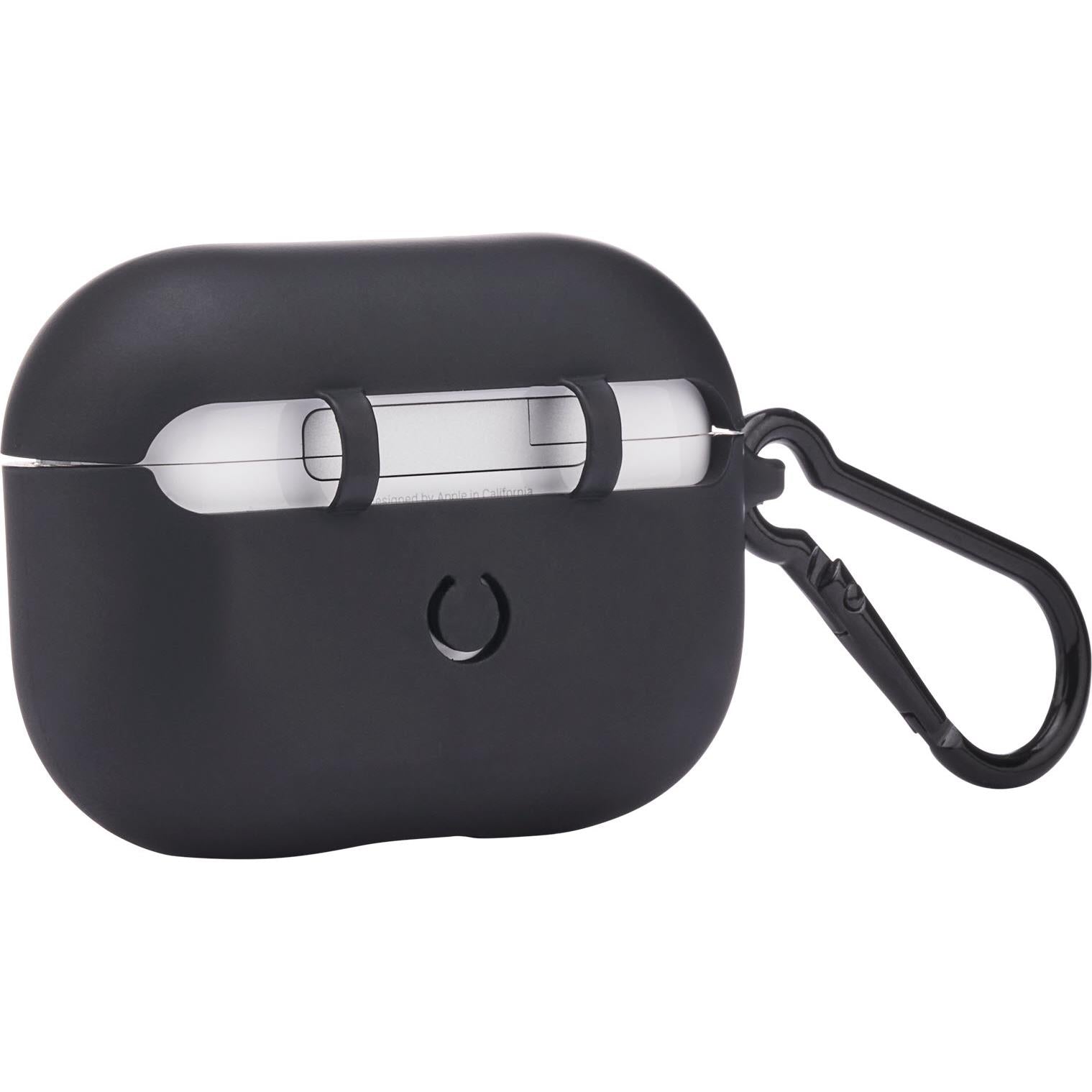 Case-Mate Tough Case with Carabiner Clip for AirPods Pro 1st/2nd Gen (Black)