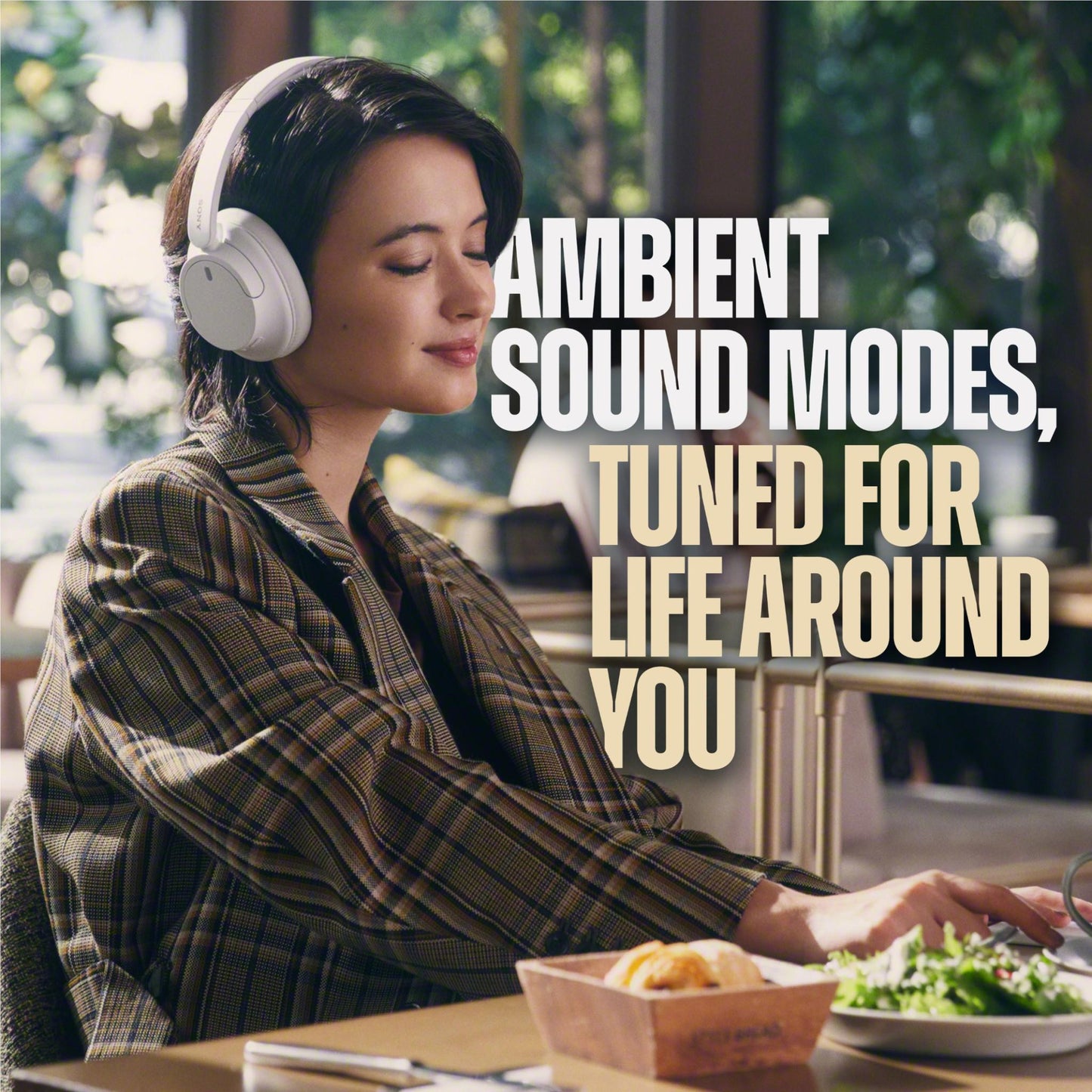 Sony WH-CH720 Wireless Noise Cancelling Over-Ear Headphones (White)