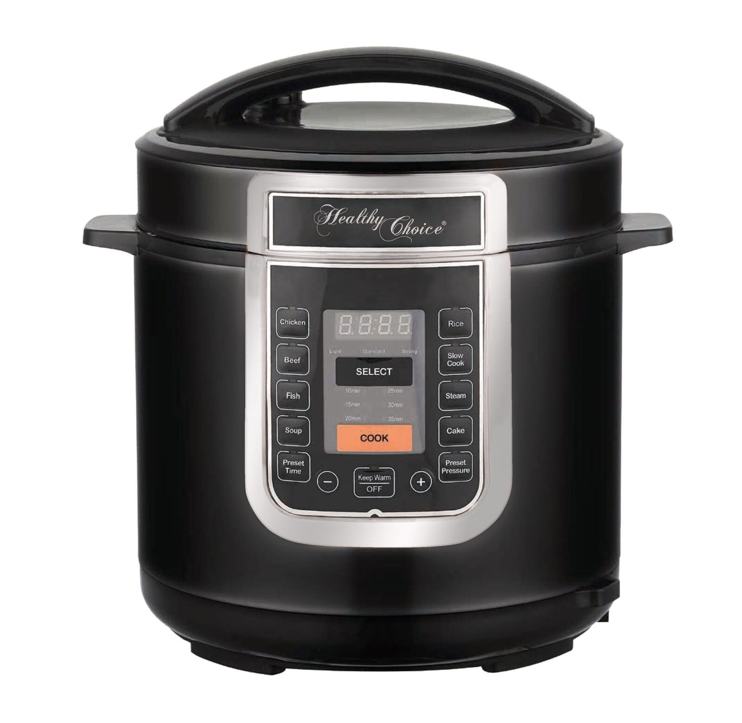 Healthy Choice Ceramic Coated PFAS Free Automatic Pressure Cooker 6L