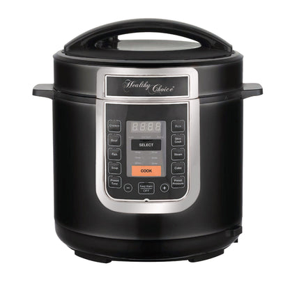 Healthy Choice Ceramic Coated PFAS Free Automatic Pressure Cooker 6L
