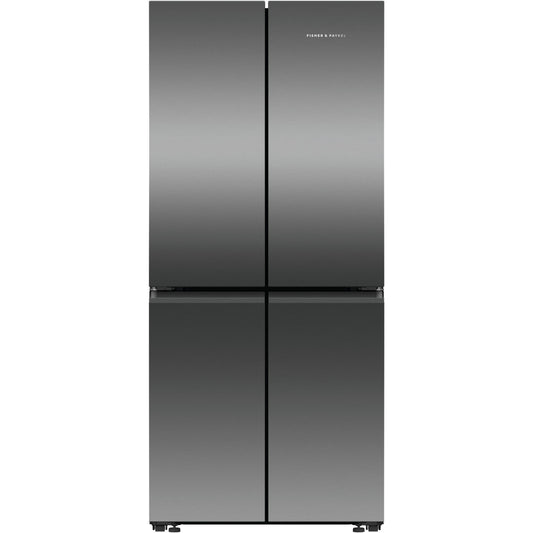 Fisher & Paykel RF500QNB1 498L Quad Door Fridge (Black Stainless Steel)