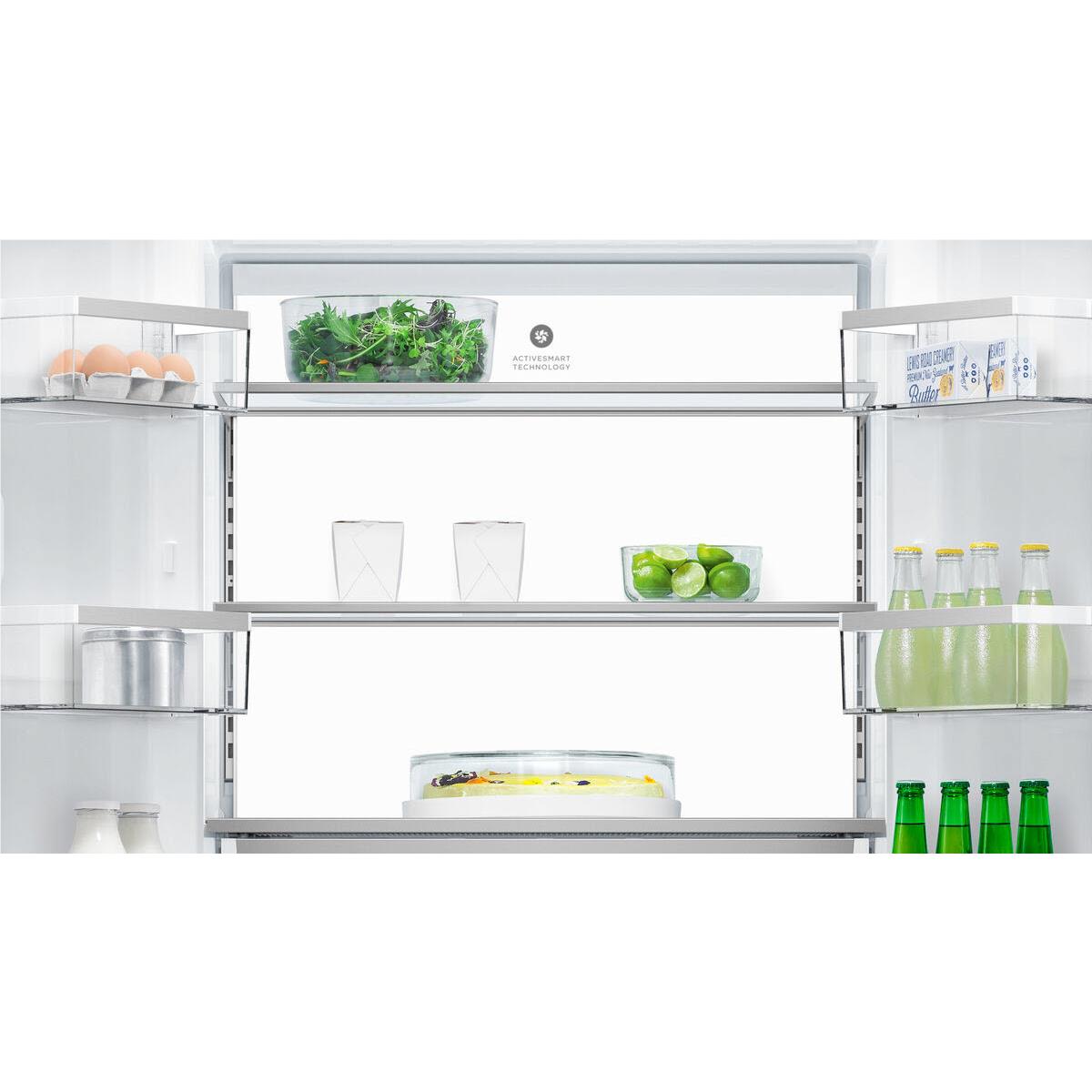 Fisher & Paykel RF500QNB1 498L Quad Door Fridge (Black Stainless Steel)