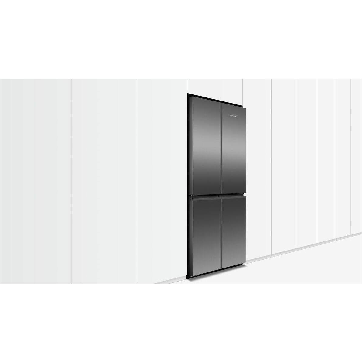 Fisher & Paykel RF500QNB1 498L Quad Door Fridge (Black Stainless Steel)