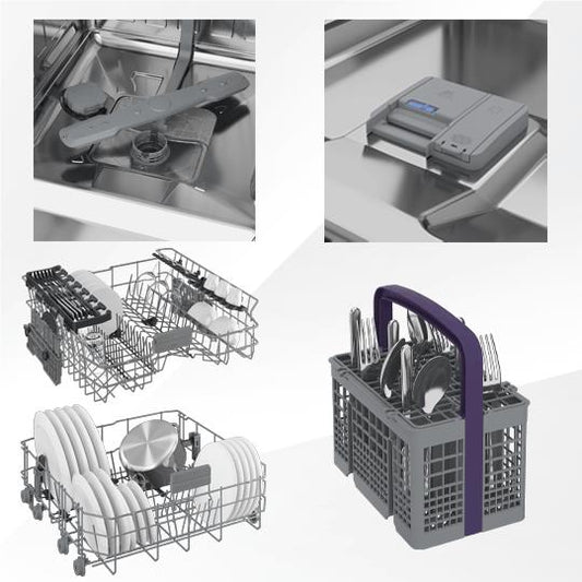 Beko BDI1420 14-Place Setting Fully-Integrated Dishwasher