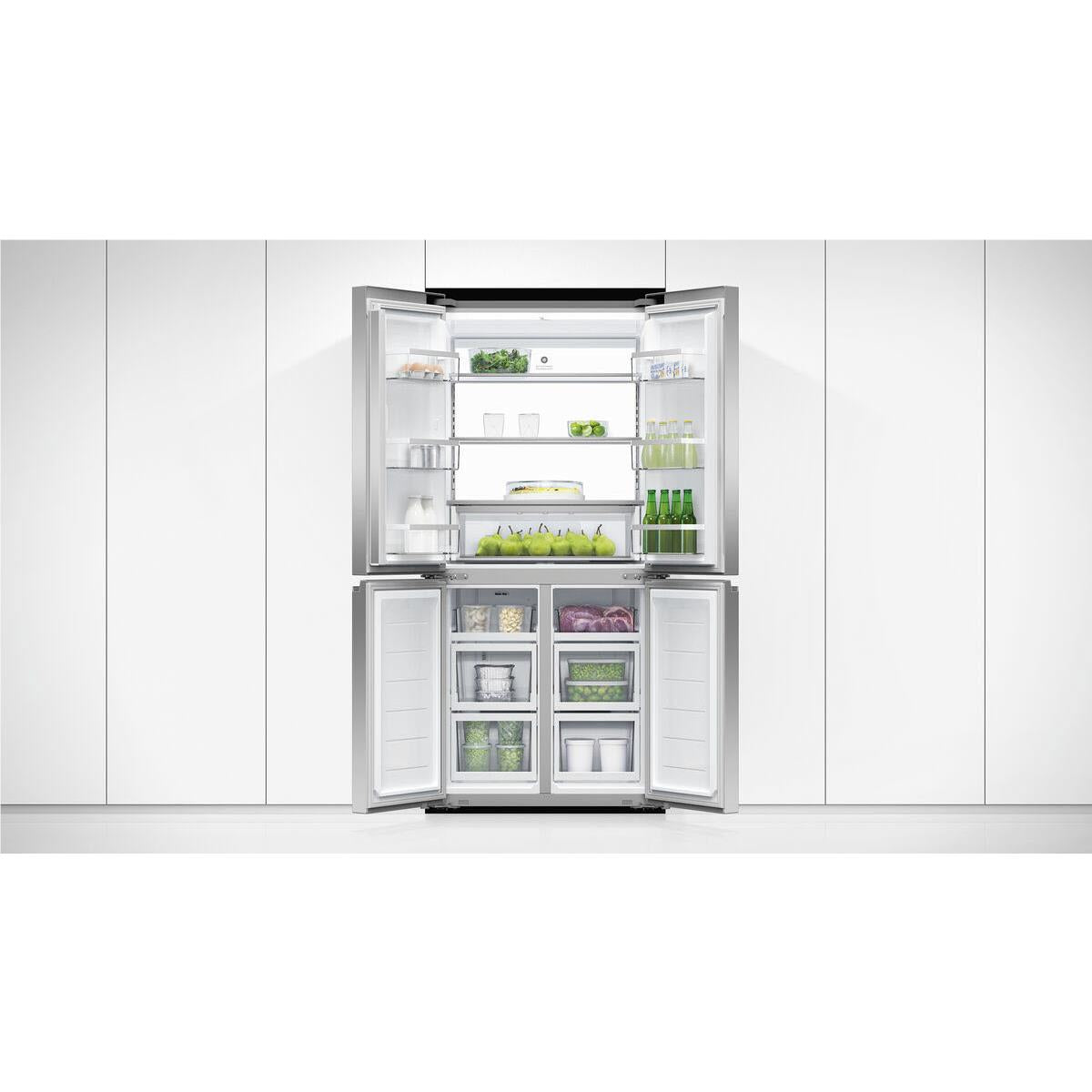 Fisher & Paykel RF500QNX1 498L Quad Door Fridge (Stainless Steel)