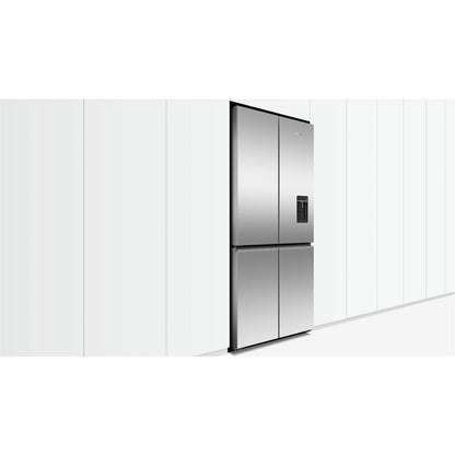 Fisher & Paykel RF500QNUX1 498L Quad Door Ice & Water Fridge (Stainless Steel)