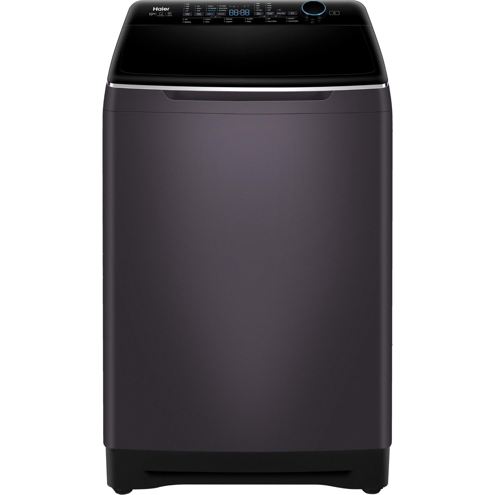 Haier HWT10ADB1 10kg Top Load Washer (Dark)