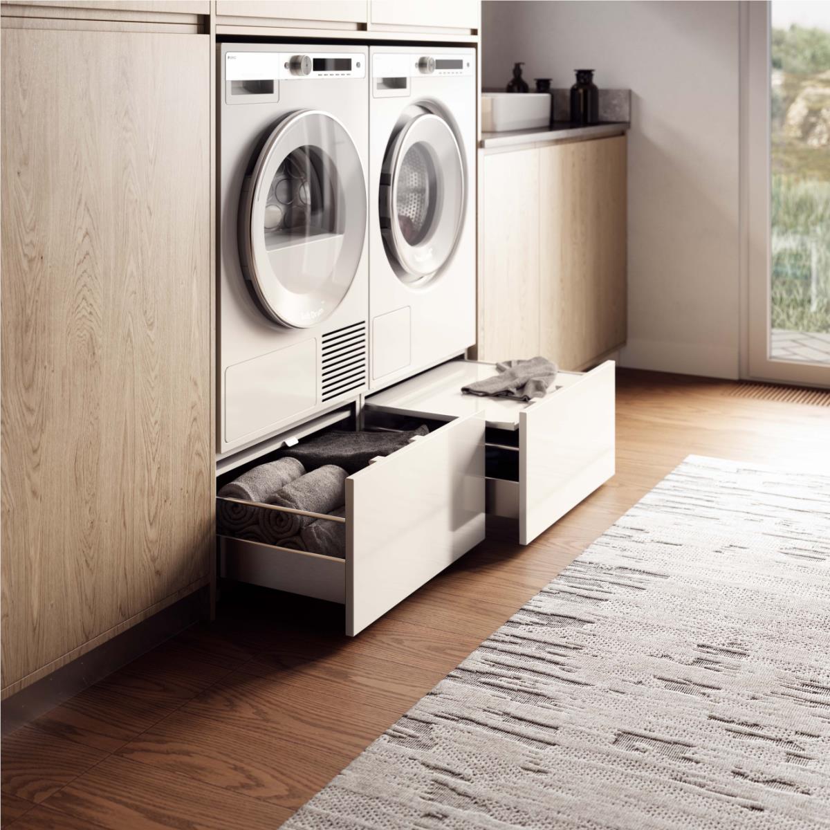 ASKO HPS5323W Laundry Pedestal Drawer for 8kg Models Only