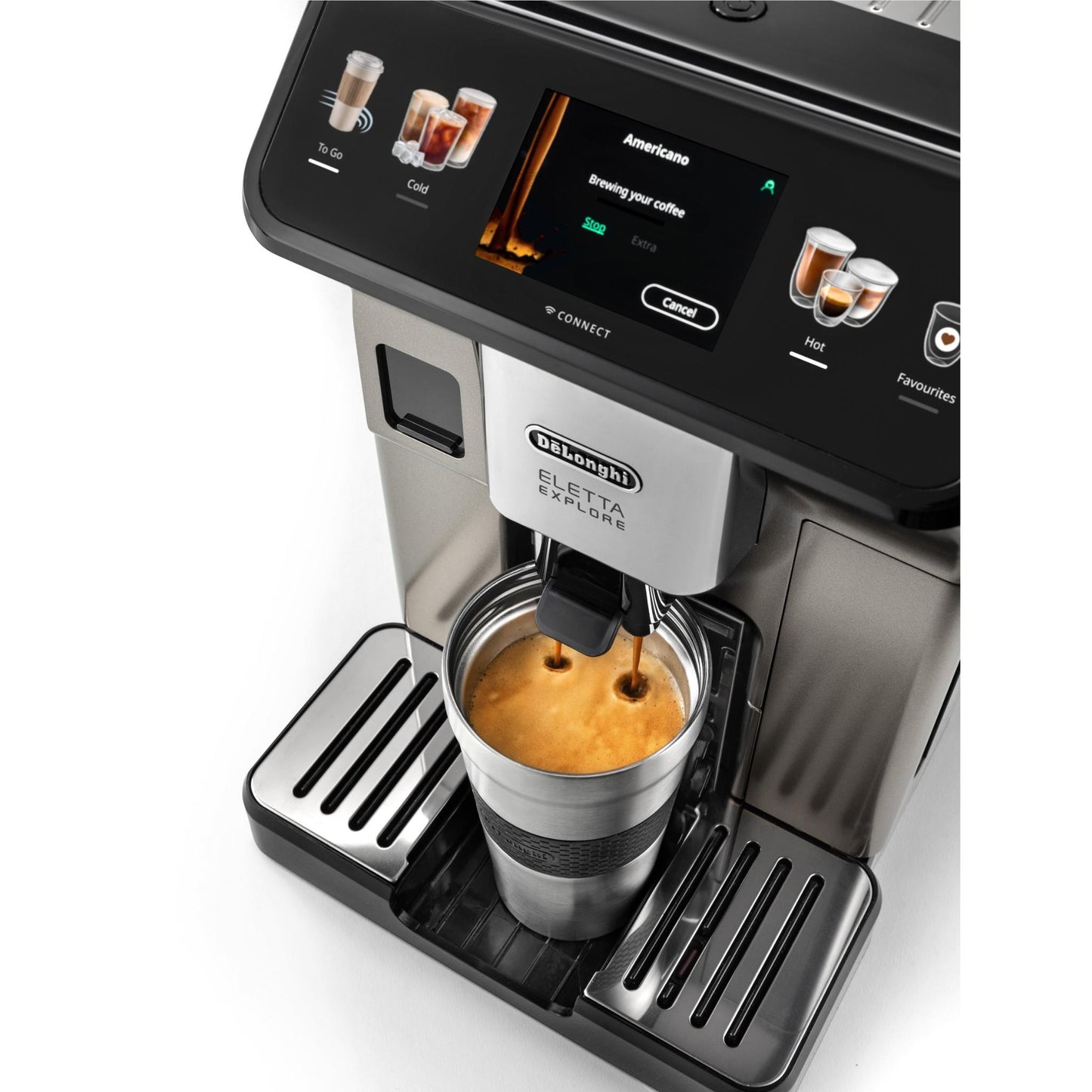 De'Longhi ECAM45086T Eletta Explore Connect Fully Automatic Coffee Machine