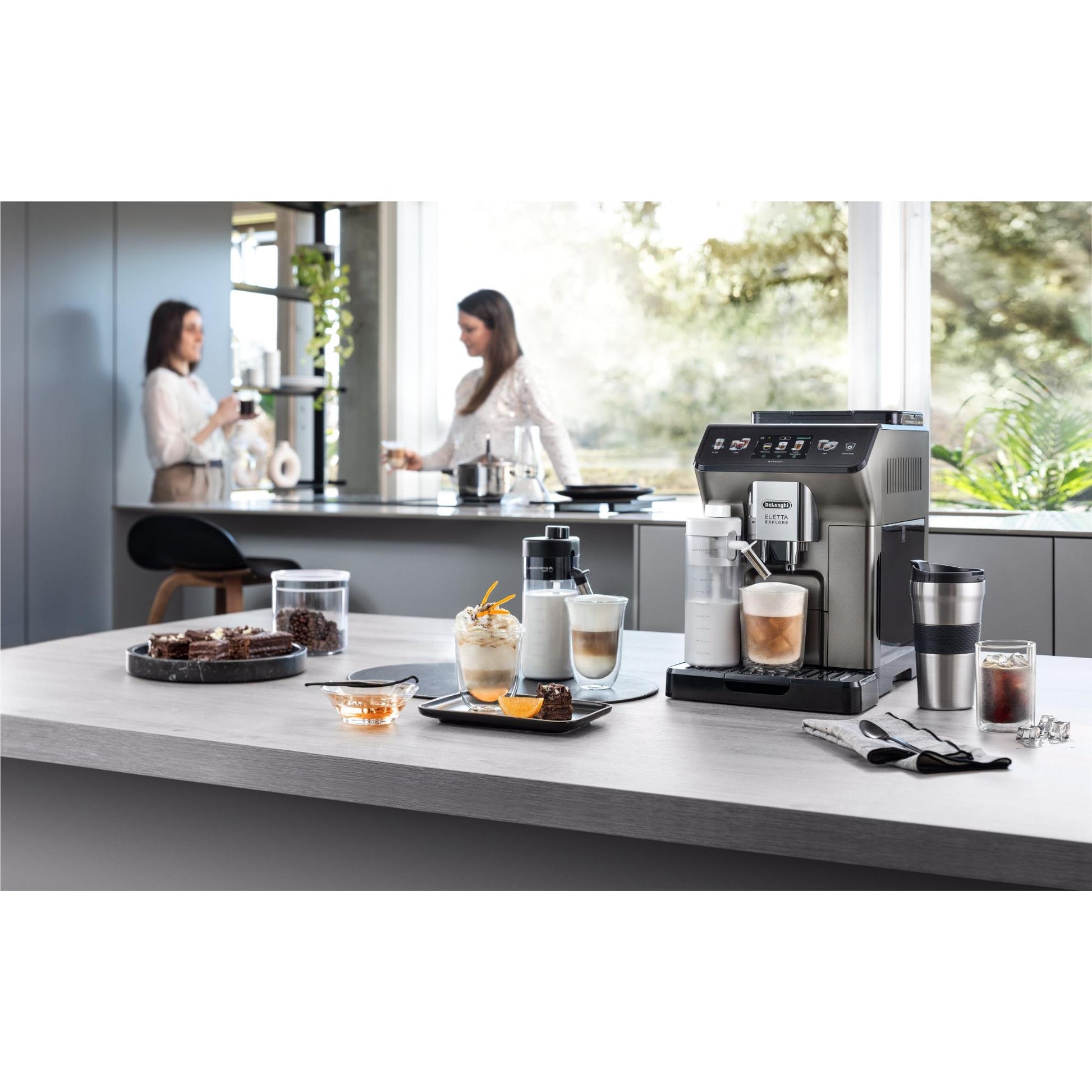 De'Longhi ECAM45086T Eletta Explore Connect Fully Automatic Coffee Machine