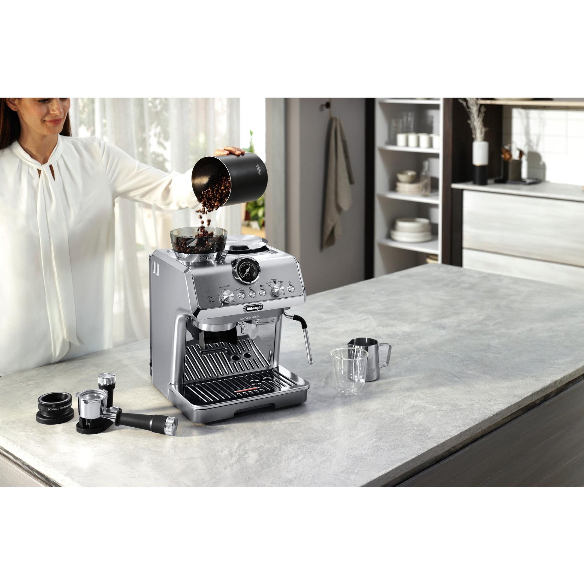 De'Longhi EC9255M La Specialista Arte Evo with Cold Brew Coffee Machine