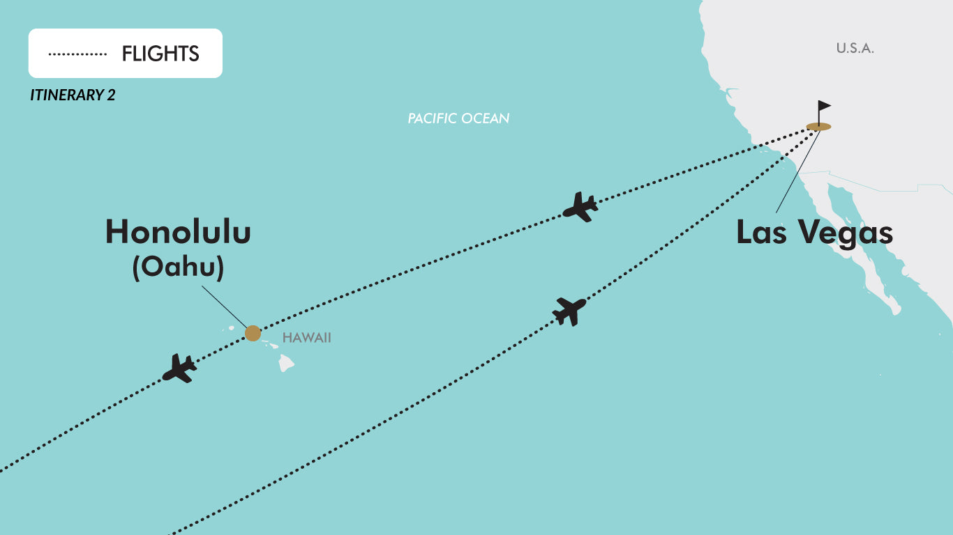 Itinerary 2 map