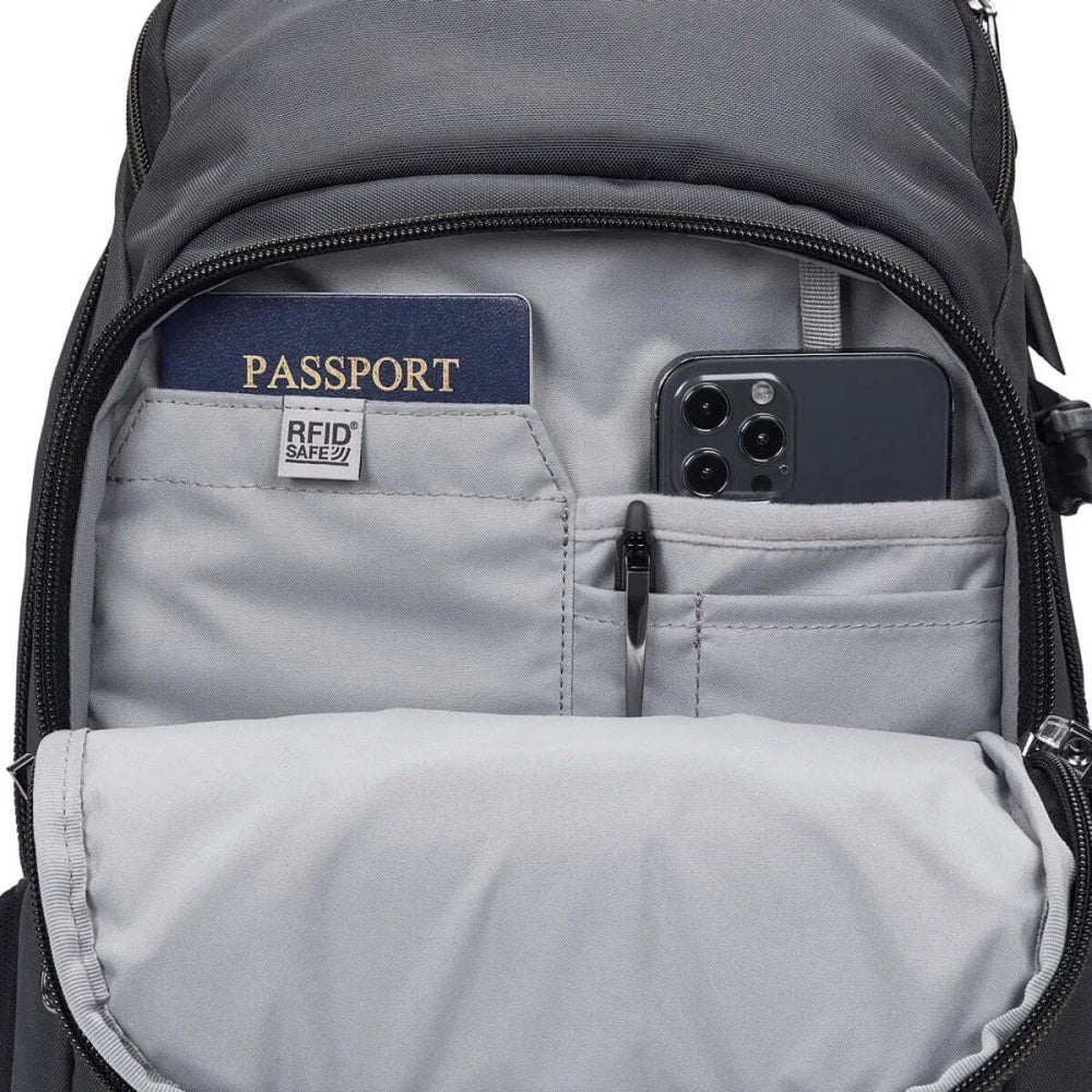 Pacsafe EXP Anti-Theft RFID Blocking 16" Laptop Backpack 28L Slate