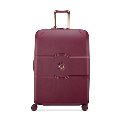 Delsey Chatelet Air 2.0 Checked-In Luggage Suitcase W/ TSA Lock Burgundy 76 cm