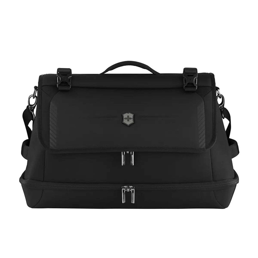 Victorinox Crosslight Duffel with Zippered Bottom Compartment - Black