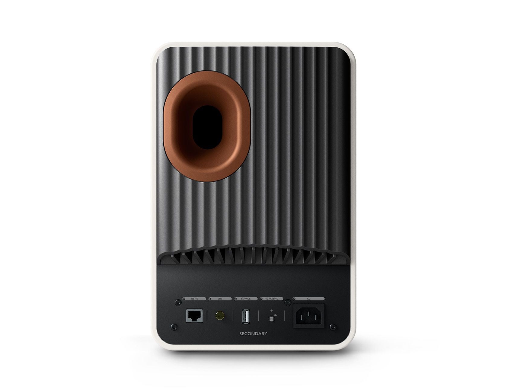 KEF LS50 II Wireless HiFi Speakers Pair (Mineral White)